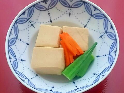 高野豆腐のふっくら含め煮
